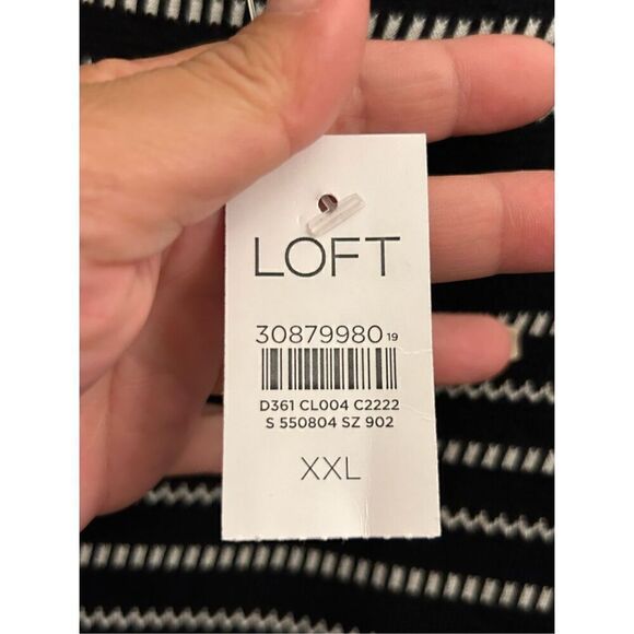 NWT LOFT Beach puff / balloon sleeve dress XXL - Picture 5 of 8